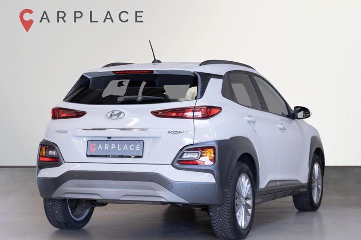 Hvid Hyundai Kona fra 2020