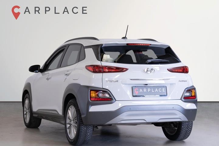 Hvid Hyundai Kona fra 2020