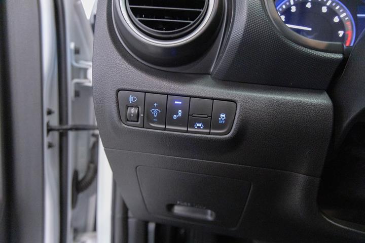 Hvid Hyundai Kona fra 2020