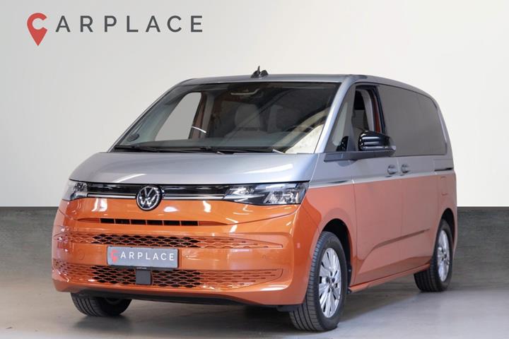 Orange VW Multivan fra 2023