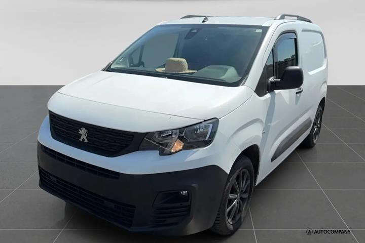 Hvid Peugeot Partner fra 2020
