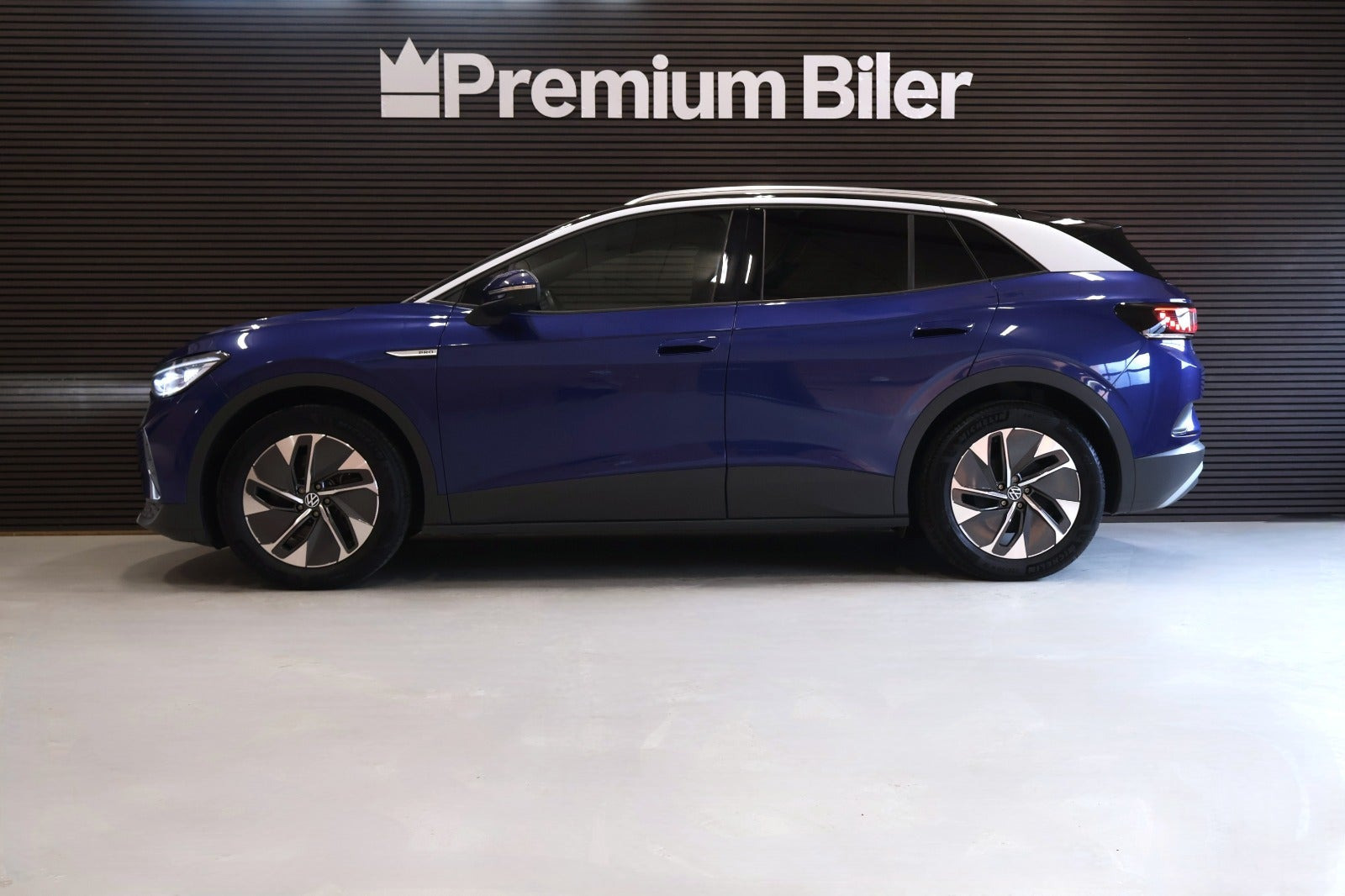 Blå VW ID.4 fra 2022