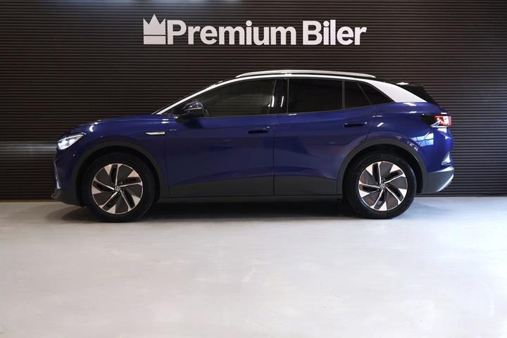 Blå VW ID.4 fra 2022