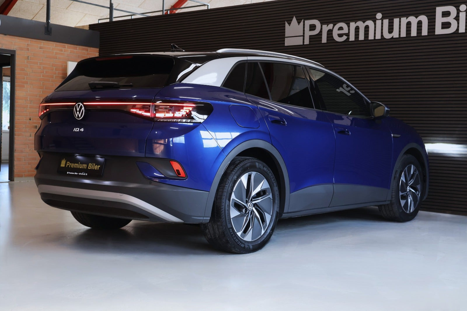 Blå VW ID.4 fra 2022