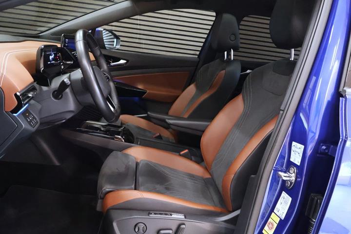 Blå VW ID.4 fra 2022