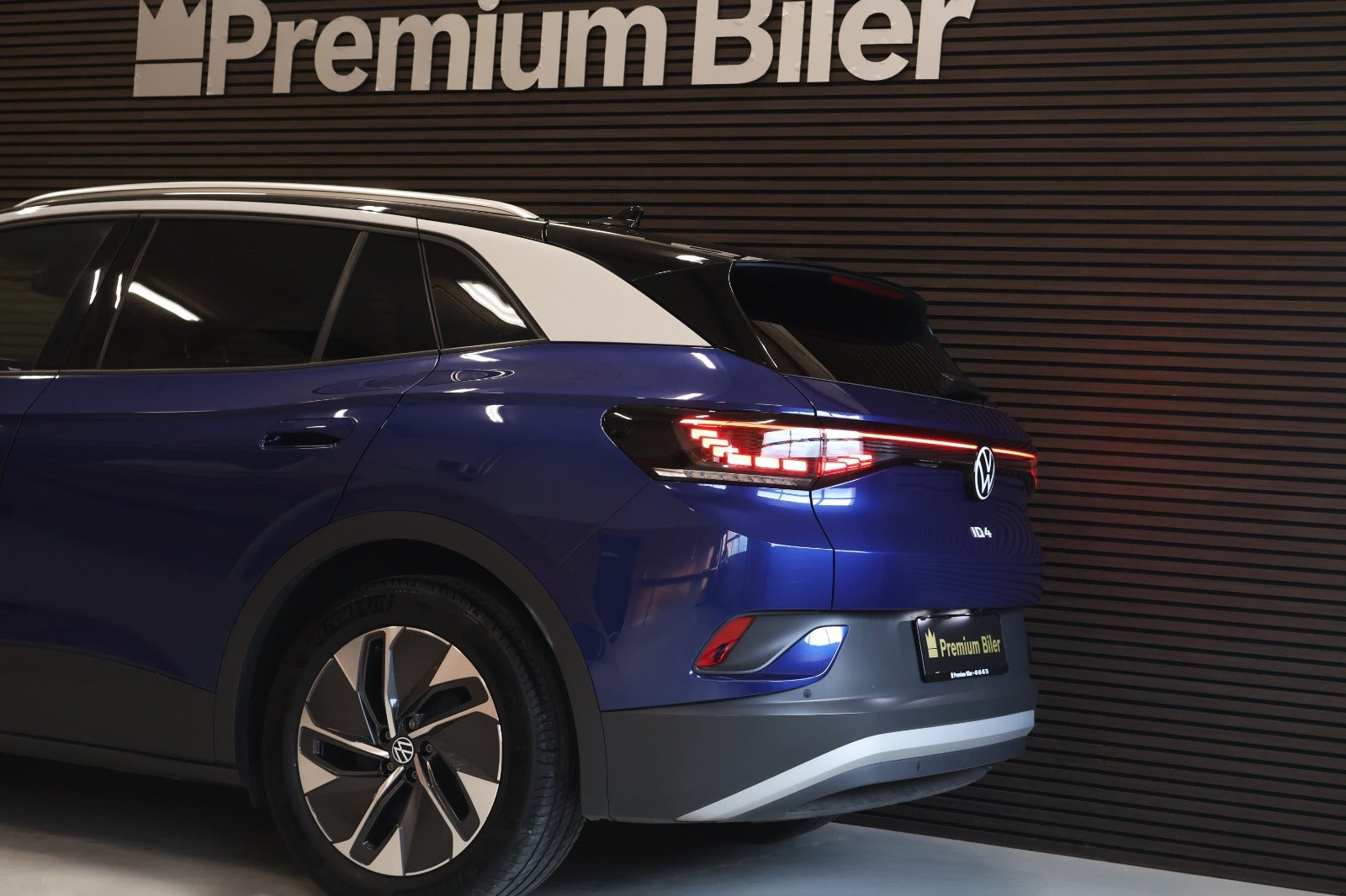 Blå VW ID.4 fra 2022