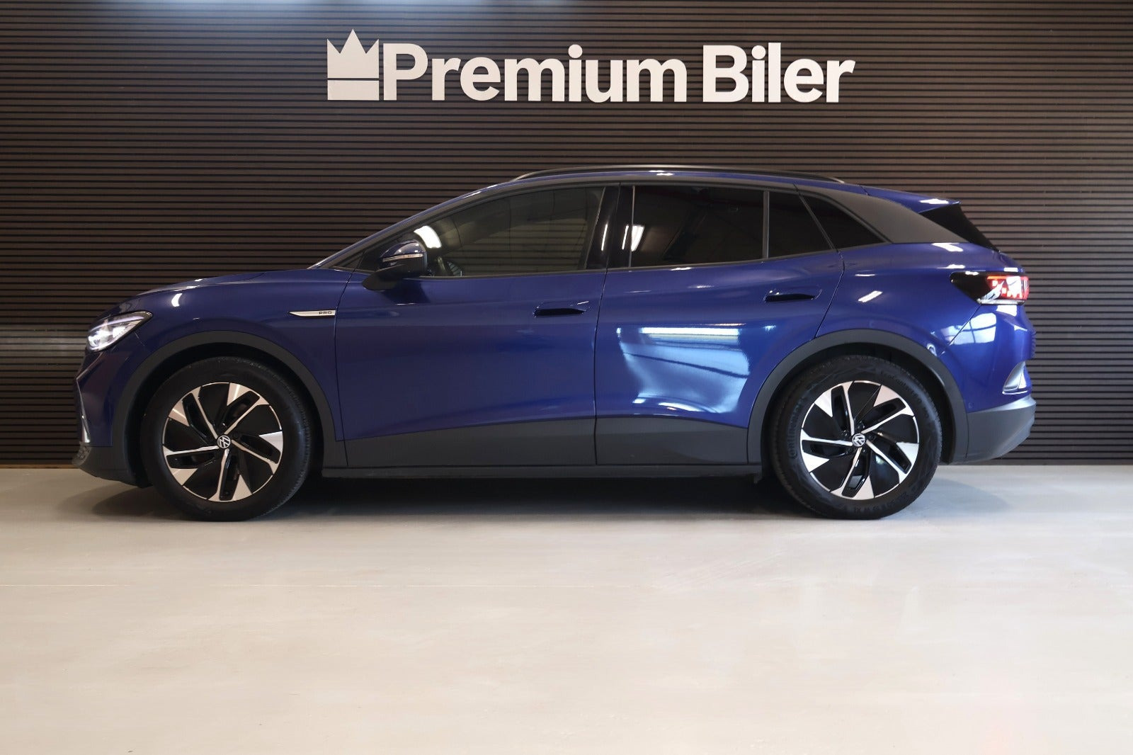 Blå VW ID.4 fra 2022