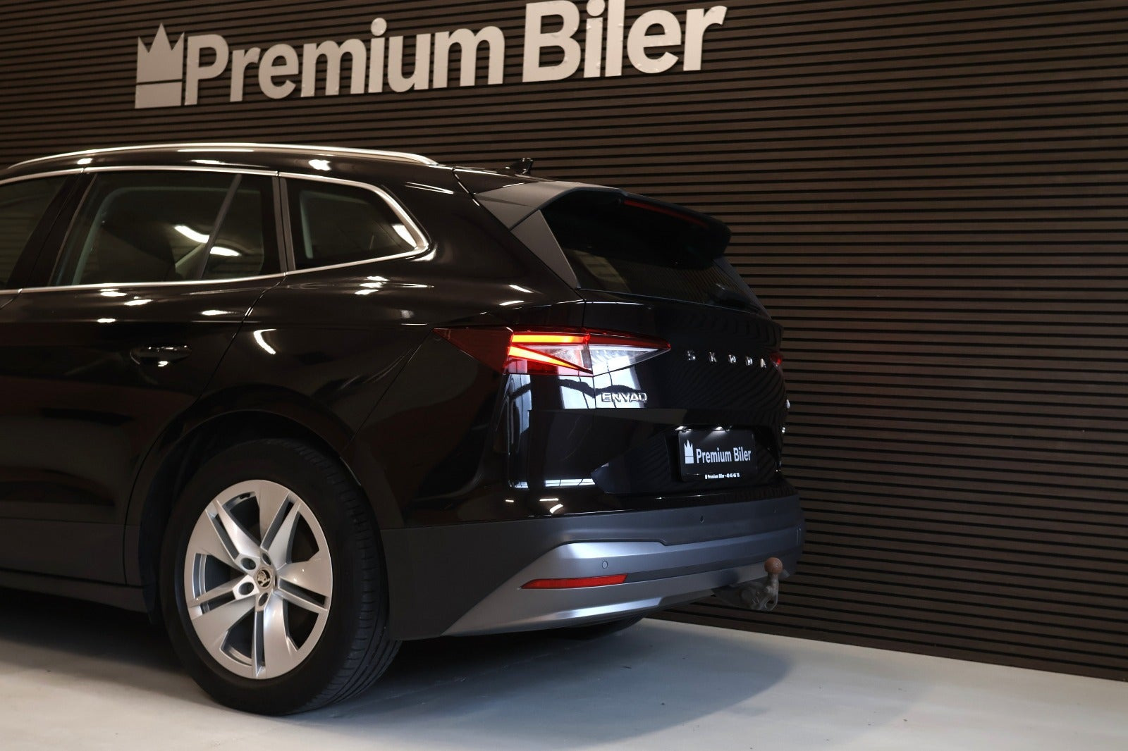 Sort Skoda Enyaq fra 2022