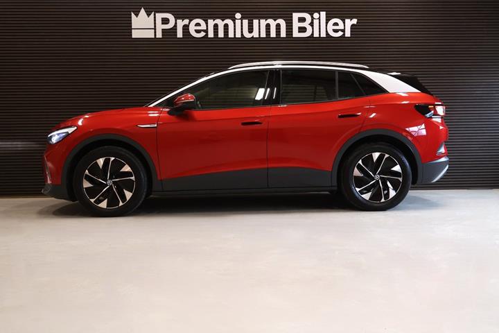 Rød VW ID.4 fra 2023