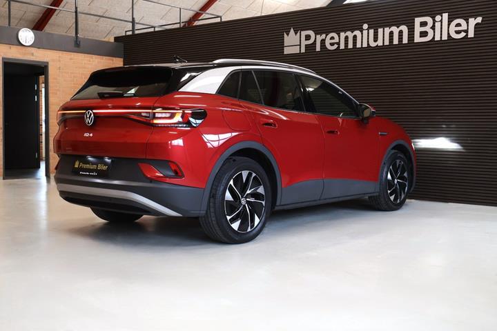 Rød VW ID.4 fra 2023