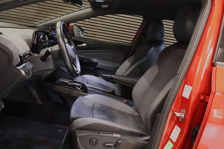 Rød VW ID.4 fra 2023