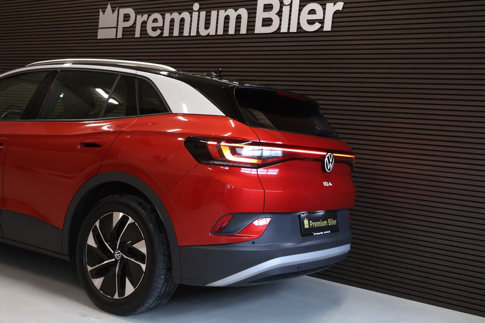 Rød VW ID.4 fra 2023