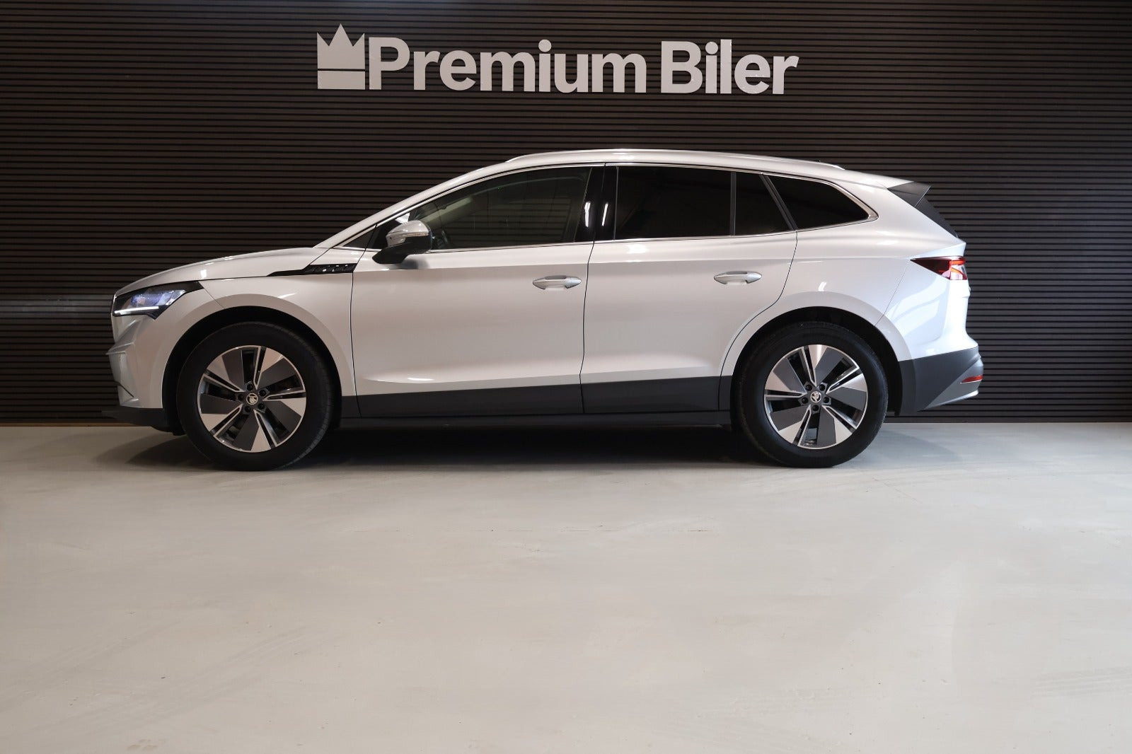 Sølv Skoda Enyaq fra 2023