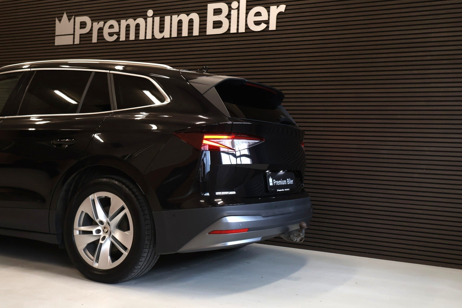 Sort Skoda Enyaq fra 2022