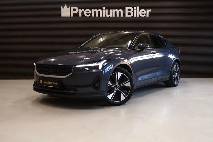 Blå Polestar 2 fra 2023