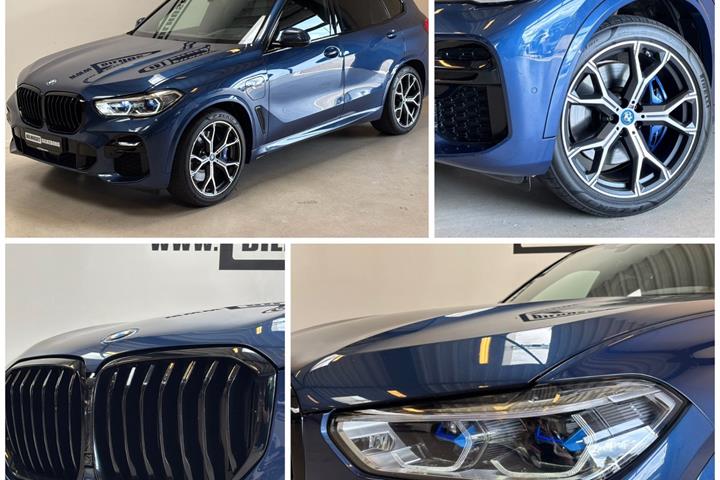 Blå BMW X5 fra 2022