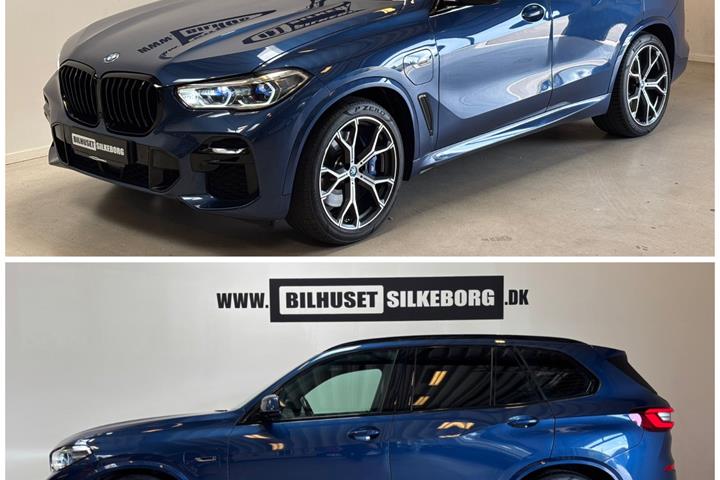 Blå BMW X5 fra 2022
