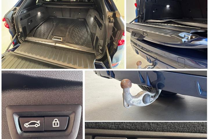 Blå BMW X5 fra 2022