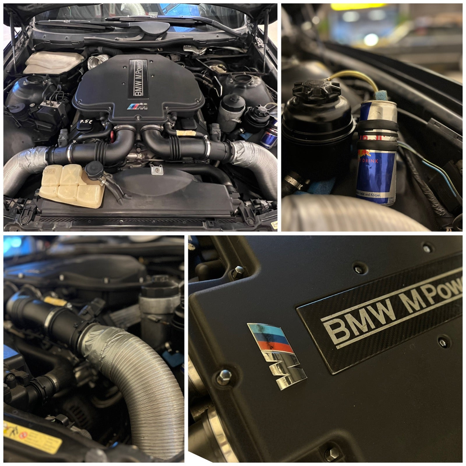 Sort BMW M5 fra 2000