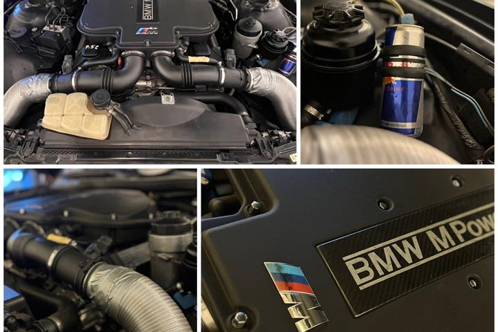Sort BMW M5 fra 2000