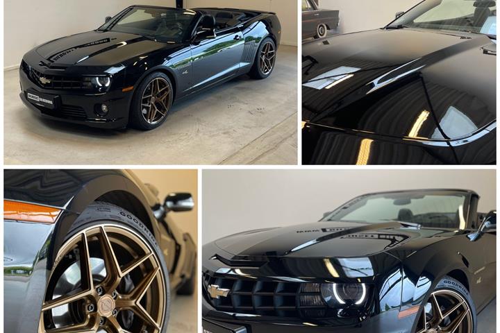 Sort Chevrolet Camaro fra 2012