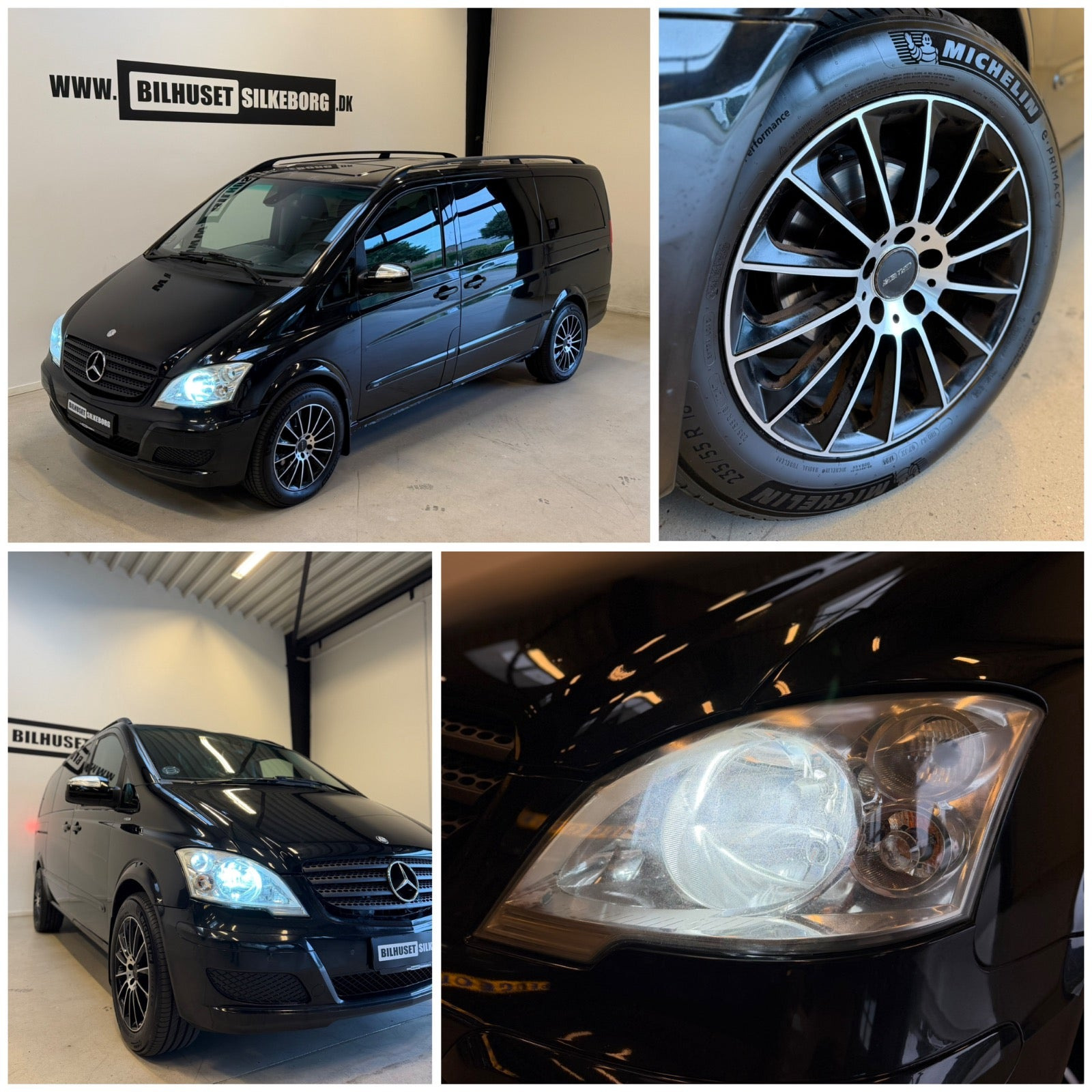 Grøn Mercedes Viano fra 2010