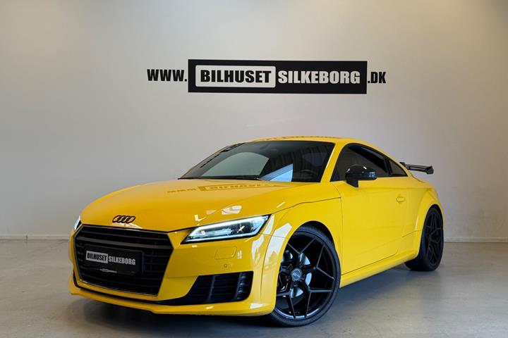 Gul Audi TT fra 2016