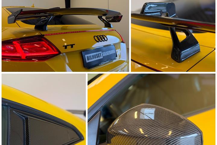 Gul Audi TT fra 2016