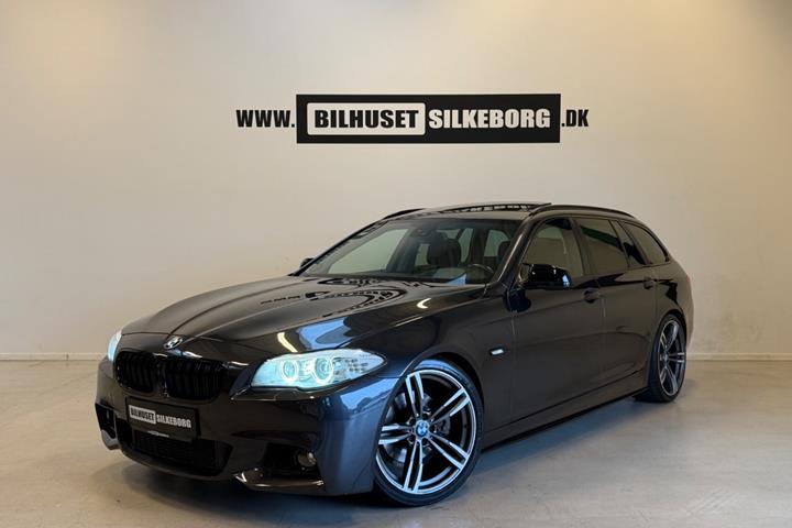 Sort BMW 520d fra 2012