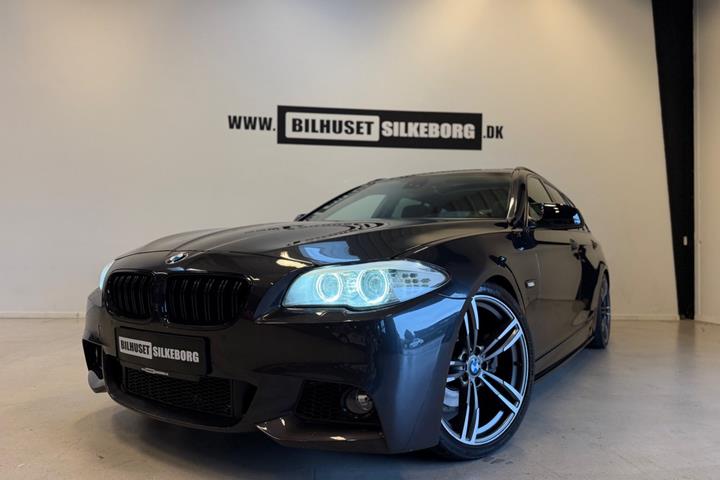 Sort BMW 520d fra 2012