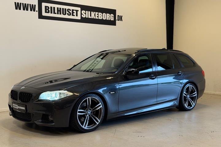 Sort BMW 520d fra 2012