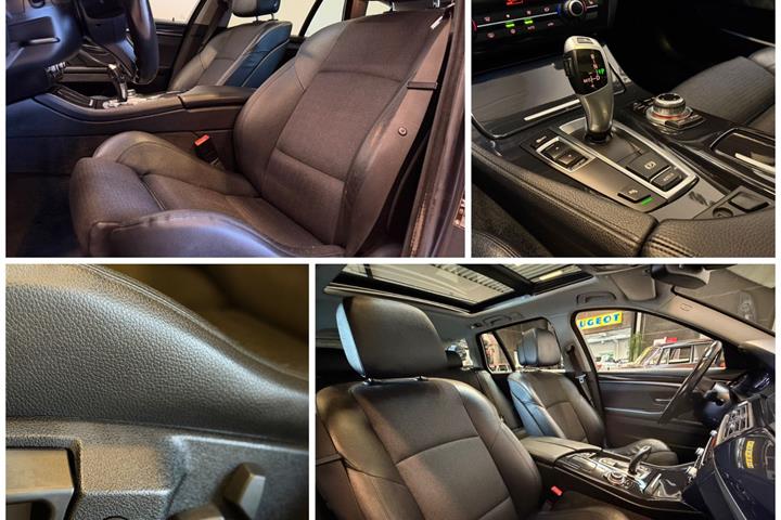 Sort BMW 520d fra 2012
