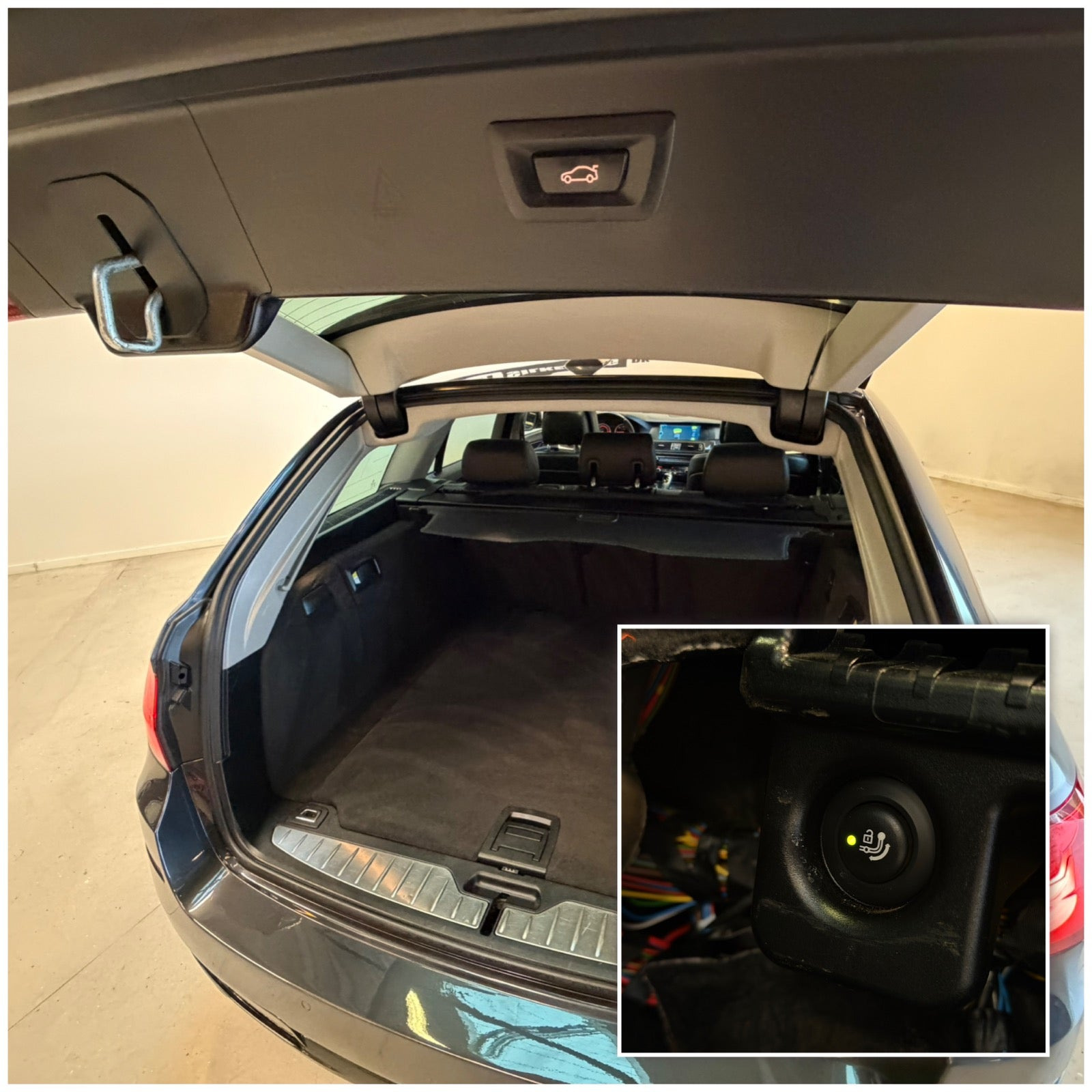 Sort BMW 520d fra 2012