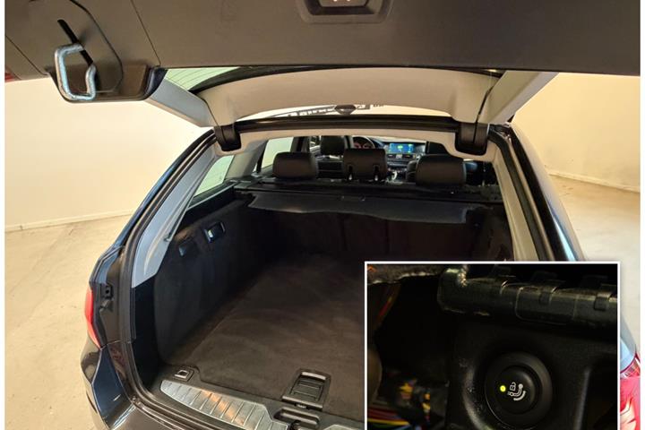 Sort BMW 520d fra 2012