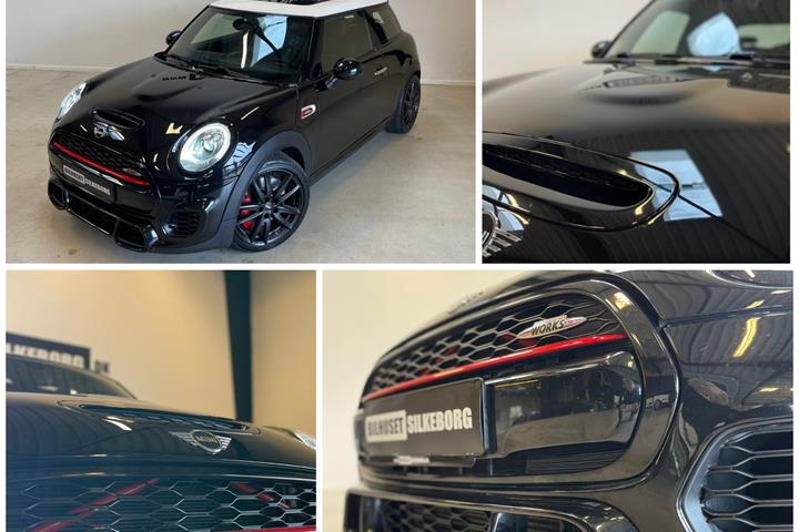 Hvid Mini Cooper S fra 2015