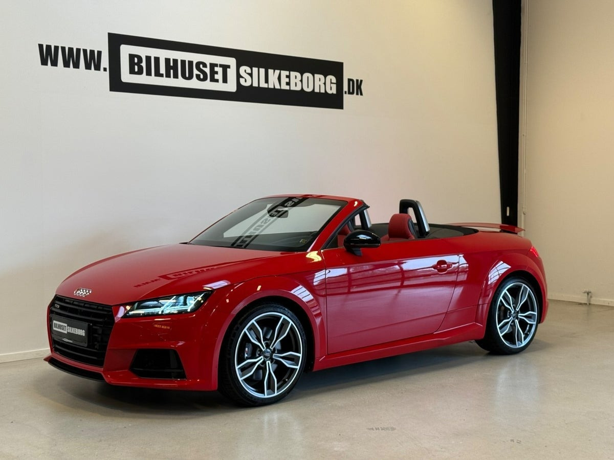Rød Audi TTS fra 2016