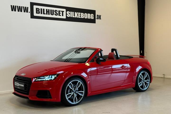 Rød Audi TTS fra 2016