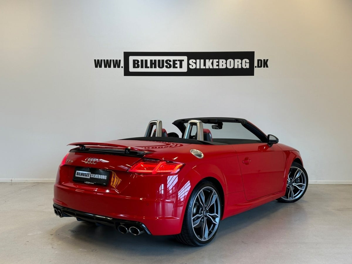 Rød Audi TTS fra 2016
