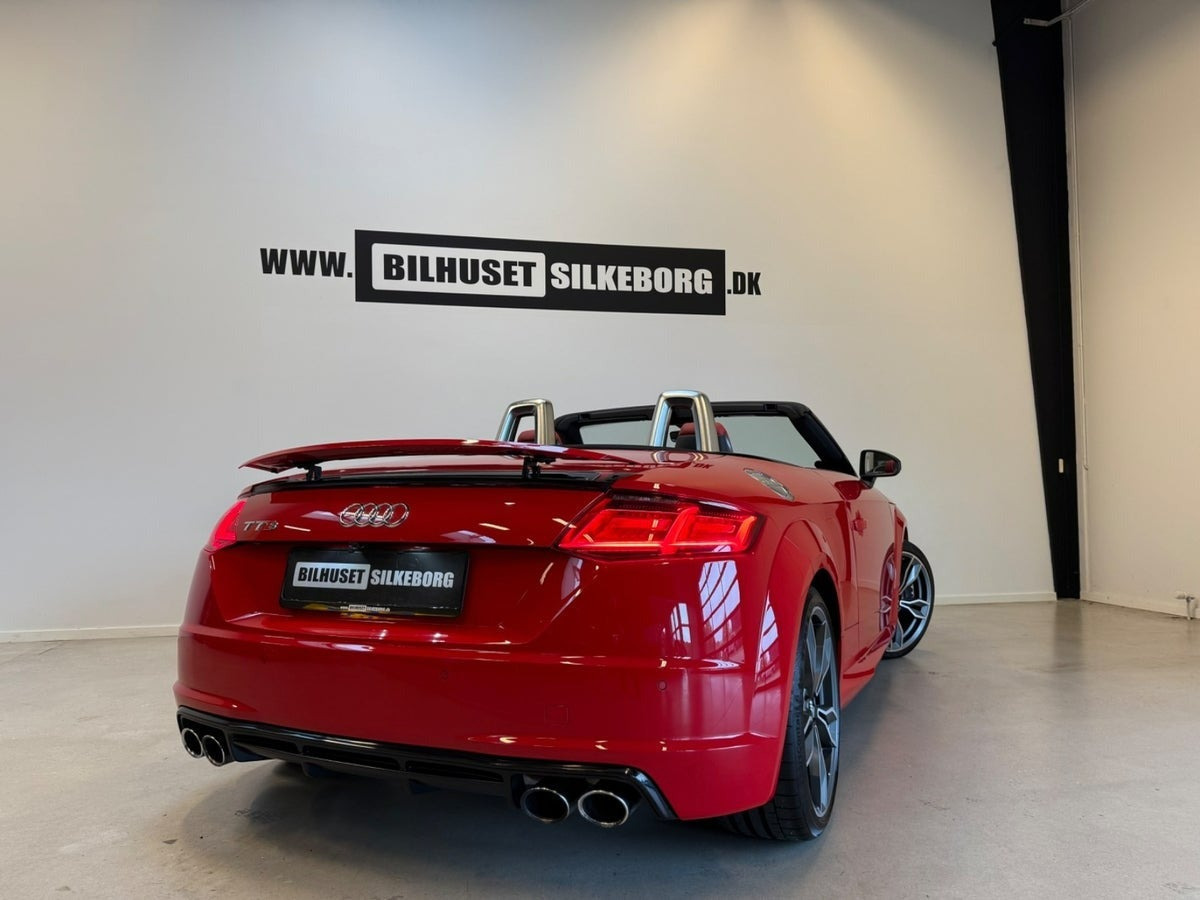 Rød Audi TTS fra 2016