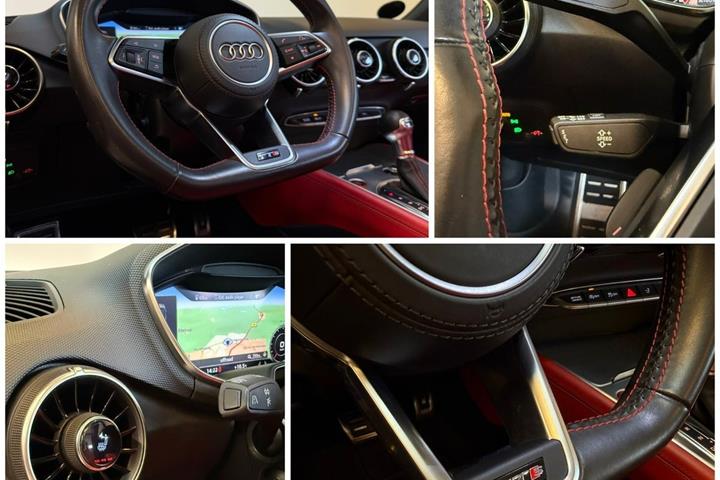Rød Audi TTS fra 2016