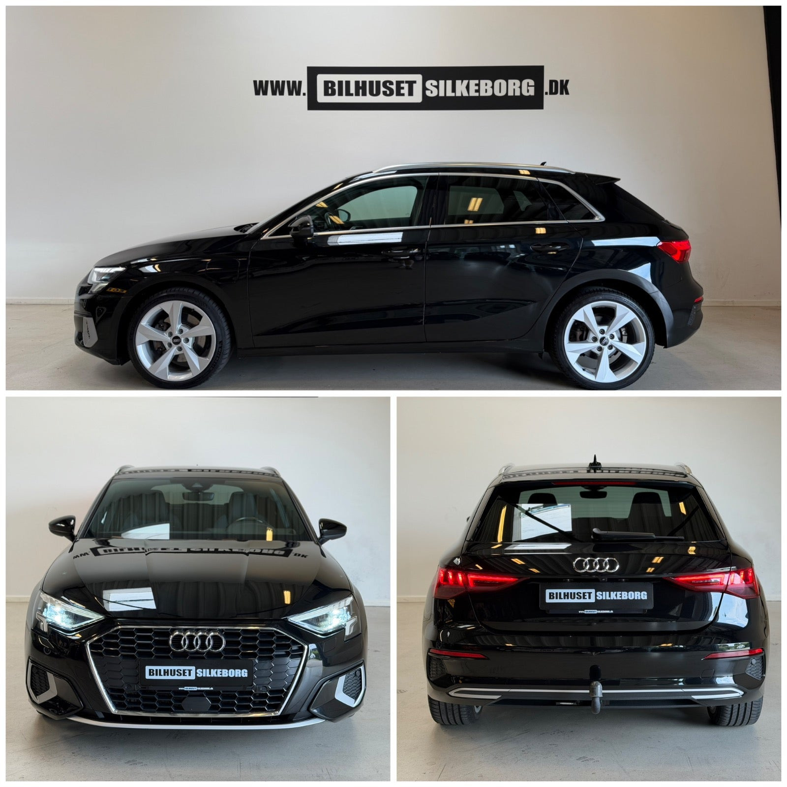 Sort Audi A3 fra 2021