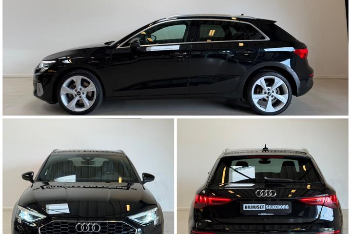 Sort Audi A3 fra 2021