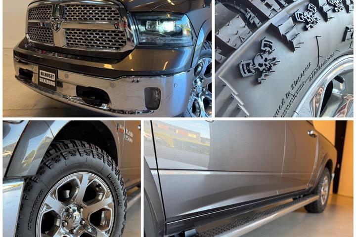 Grøn Dodge RAM 1500 fra 2018