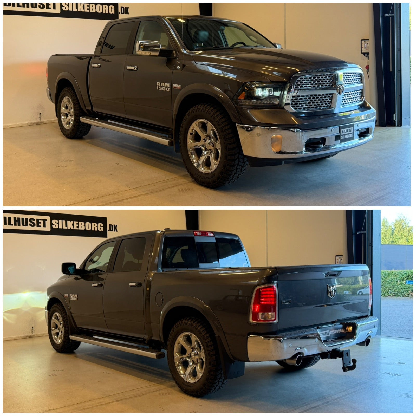 Grøn Dodge RAM 1500 fra 2018
