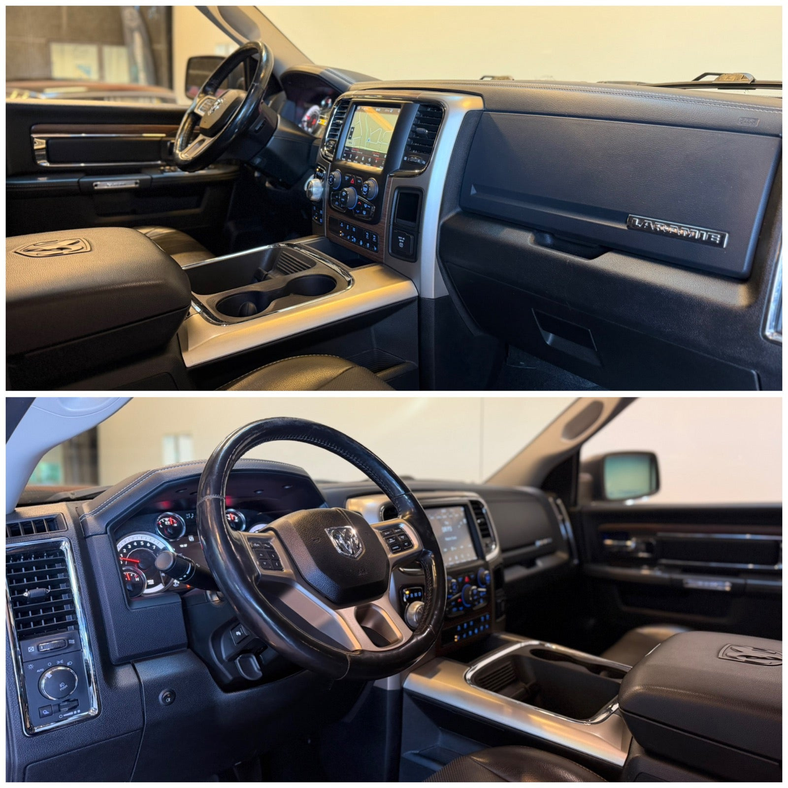 Grøn Dodge RAM 1500 fra 2018