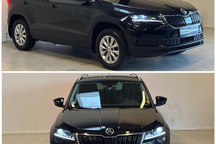 Sort Skoda Karoq fra 2018
