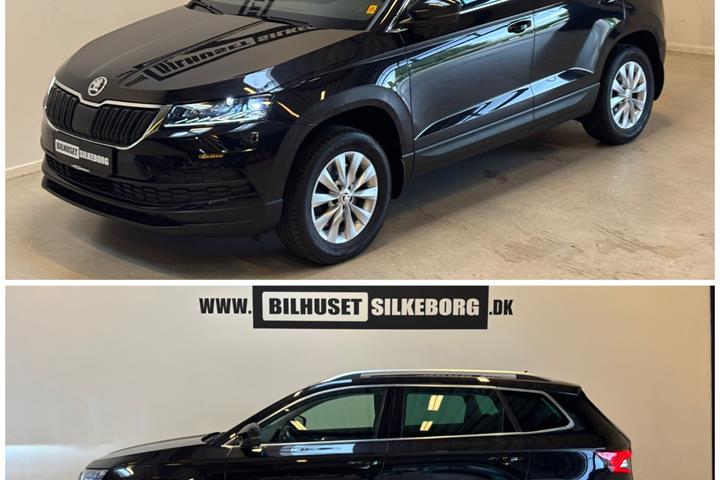 Sort Skoda Karoq fra 2018