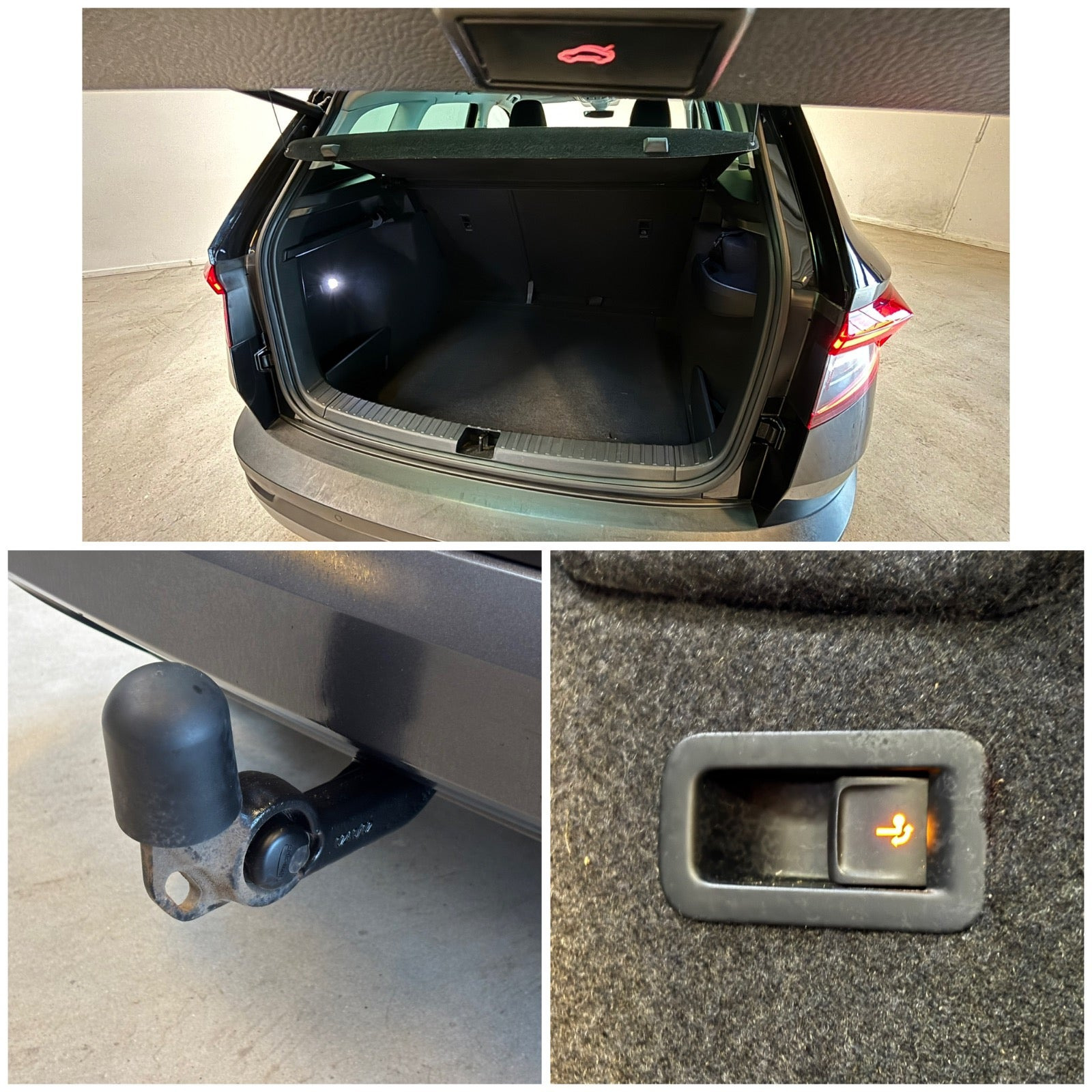 Sort Skoda Karoq fra 2018
