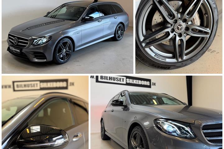 Brun Mercedes E300 de fra 2020