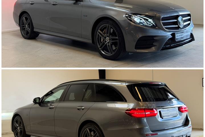 Brun Mercedes E300 de fra 2020